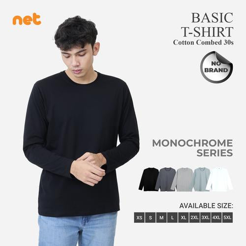 Kaos Lengan Panjang Hitam